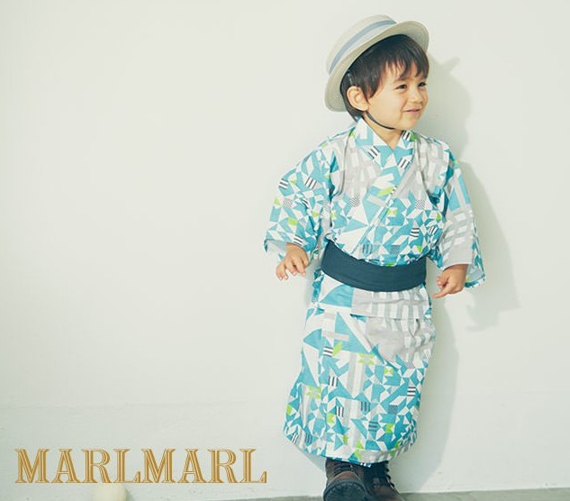 日本一可愛い!MARLMARLの男の子用浴衣を1歳児に購入。サイズ感も詳しく 